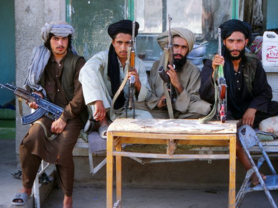 Taliban fighters in uruzgan, afghanistan
