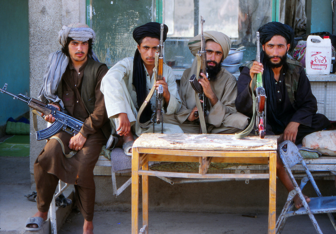 Taliban fighters in uruzgan, afghanistan