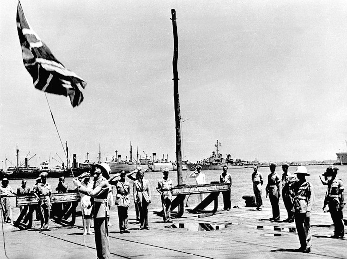 British leaving Haifa in 1948. תא, CC BY-ND
