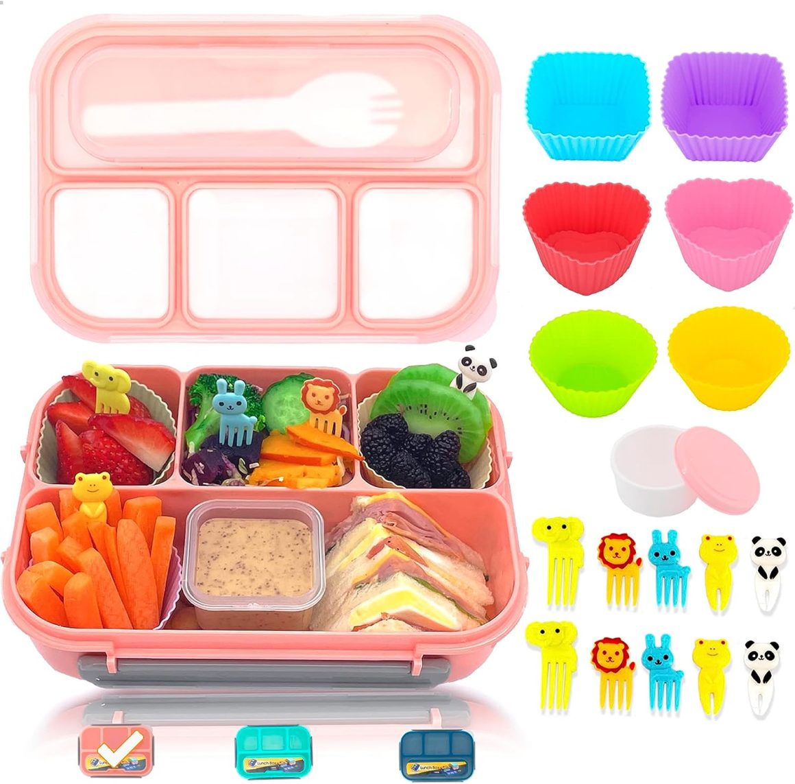 Bento Lunch Box With Accesories from HappyRhino
