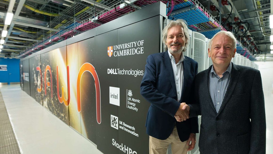 Dawn supercomputer, Paul Calleja and Richard McMahon