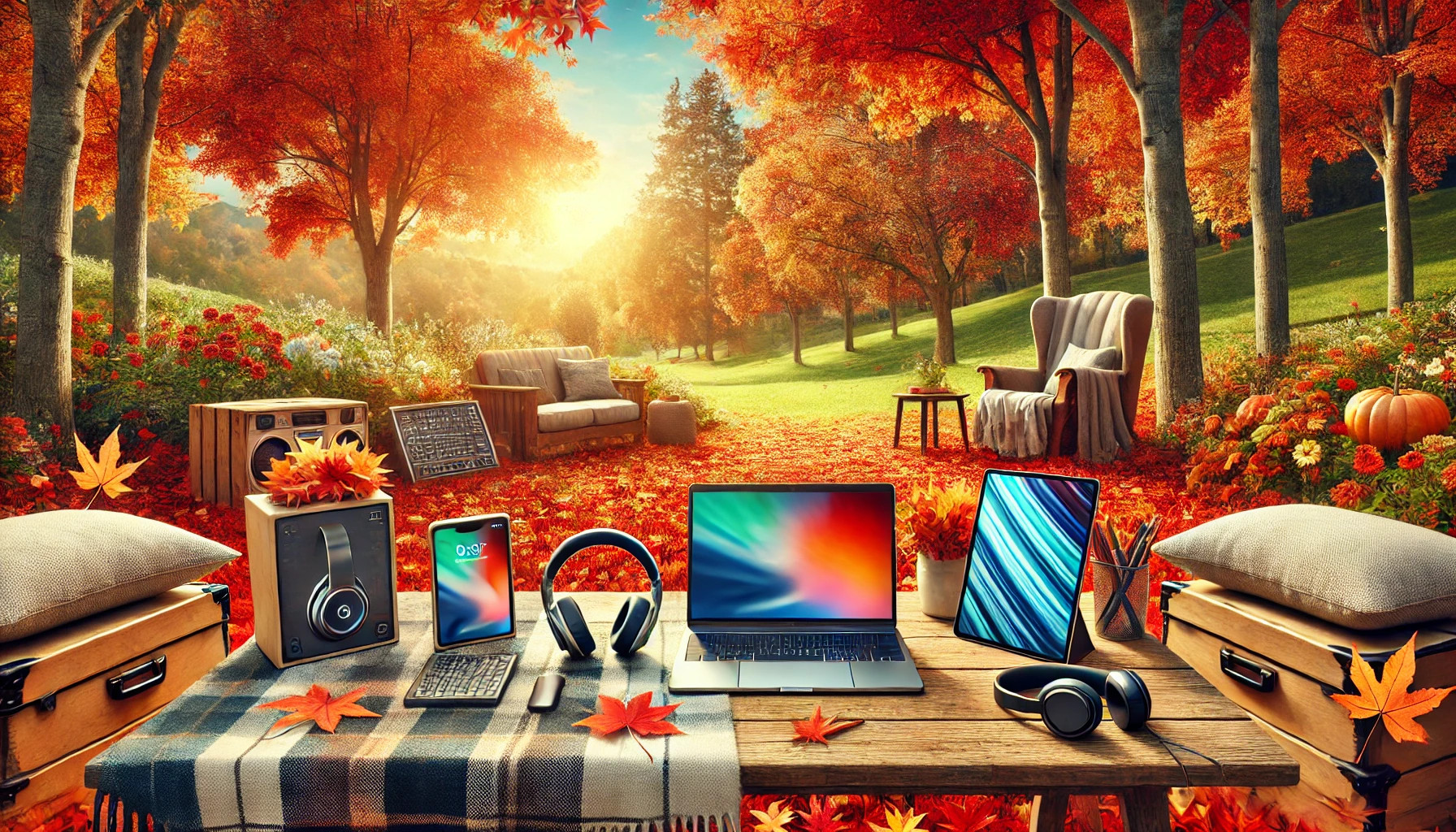 Autumn and Gadgets