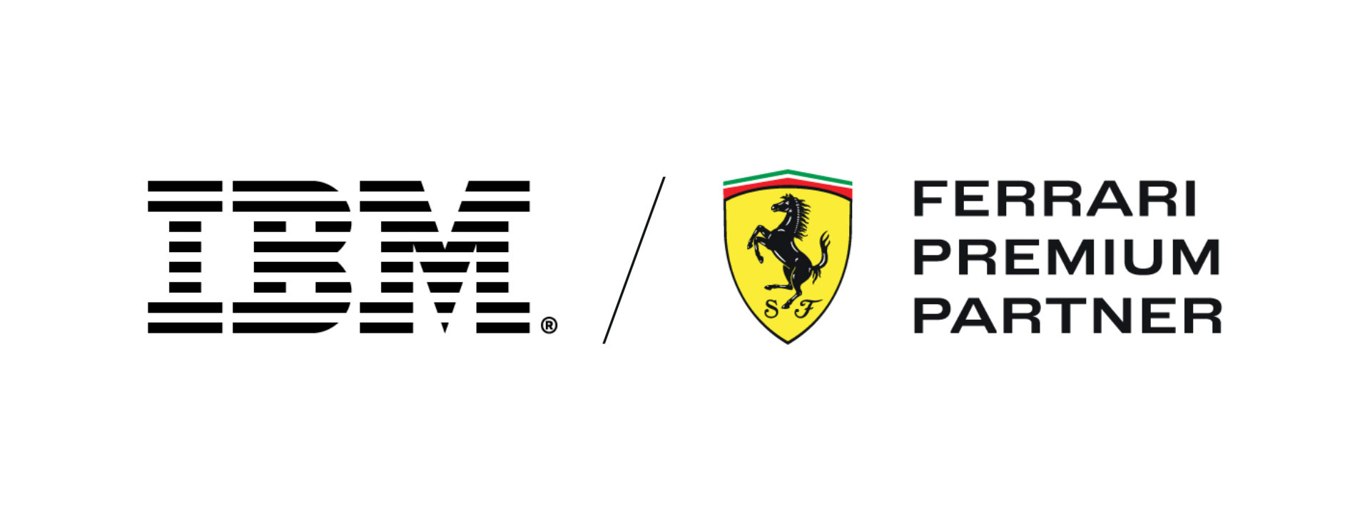 IBM and Ferrari Premium Partner