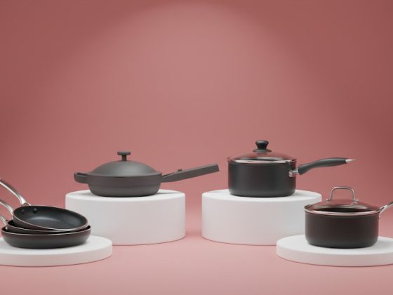 Cooking pots and pans