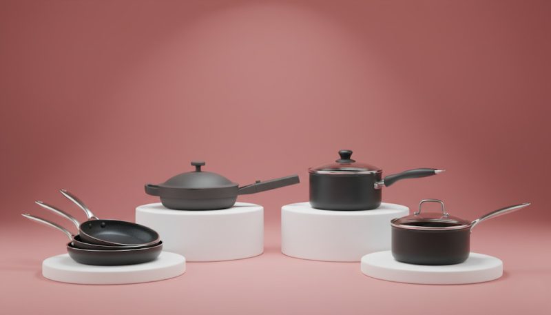 Cooking pots and pans