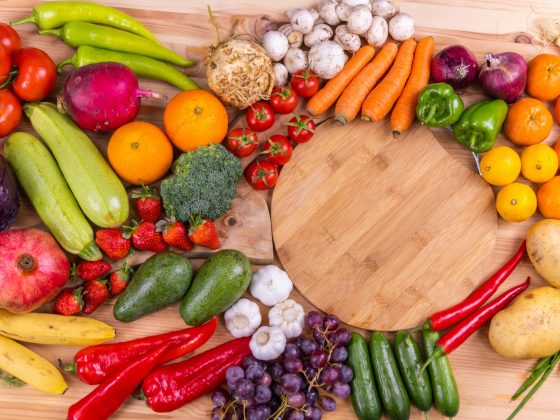 Fruits and vegetables for cooking. For food processors.