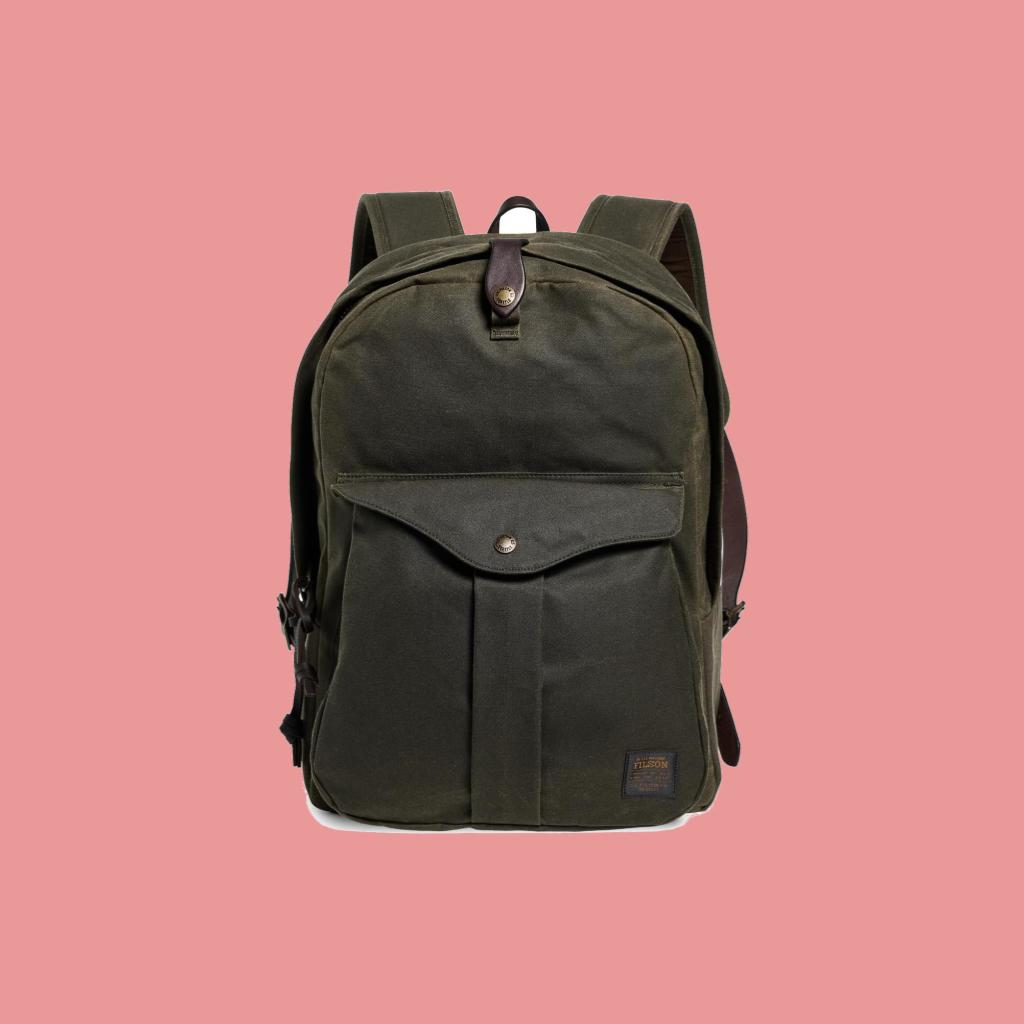Filson Men's Tin Cloth Journeyman Backpack