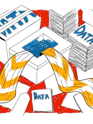 Illustration of data storage