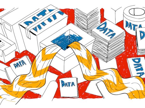 Illustration of data storage